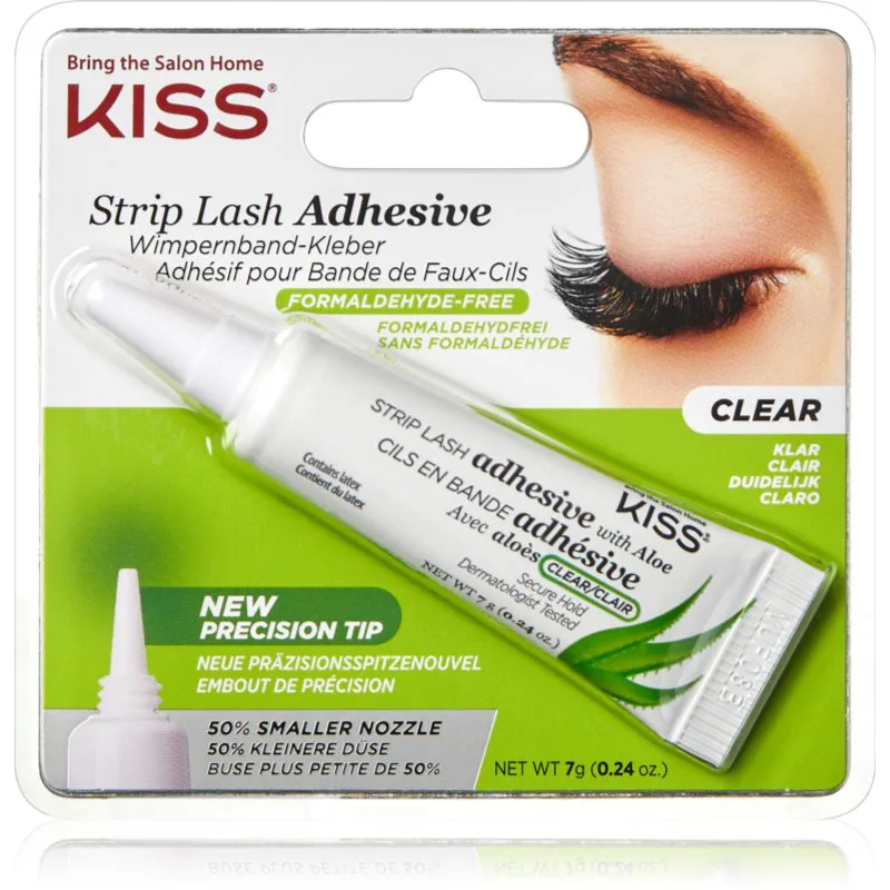 KISS EverEz Aloe Vera διαφανή κόλλα για τεχνητές βλεφαρίδες 7 γρ