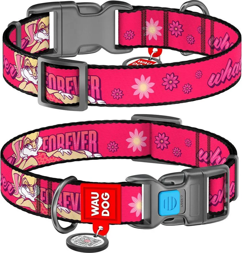 ΠΕΡΙΛΑΙΜΙΟ WAUDOG LOONEY 6 PLASTIC FASTEX (25MM / 31-49CM)