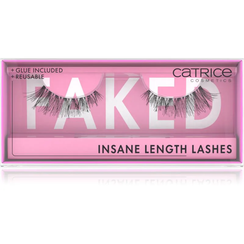 Catrice Faked τεχνητές βλεφαρίδες με κόλλα Insane Length 2 τμχ