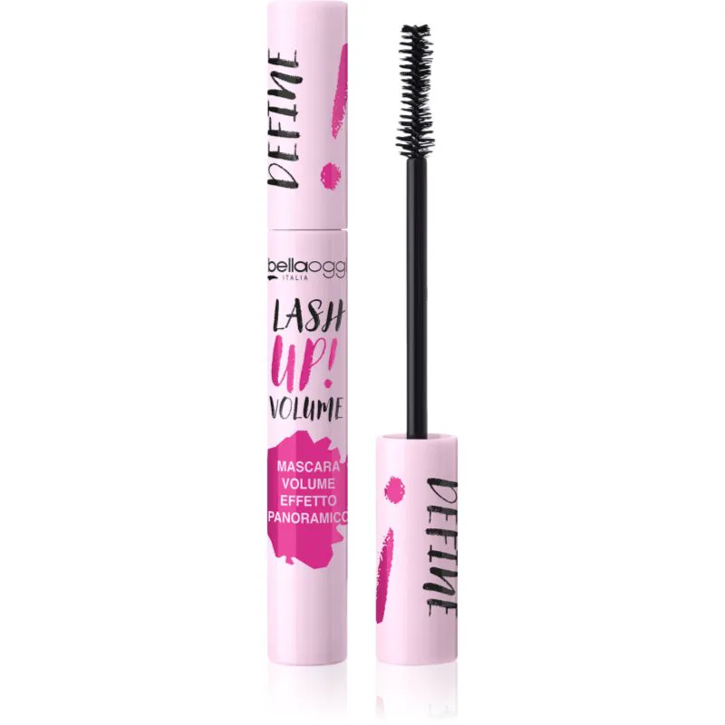 bellaoggi Lash Up Volume & Define μακράς διαρκείας μάσκαρα για όγκο για καθορισμό και το σχήμα απόχρωση Black 9.5 ml