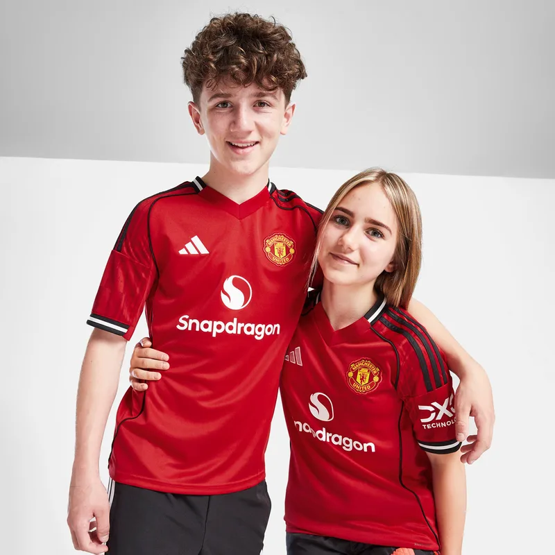 adidas Manchester United FC 25/26 Home Παιδική Ποδοσφαιρική Φανέλα (9000237157_70686)