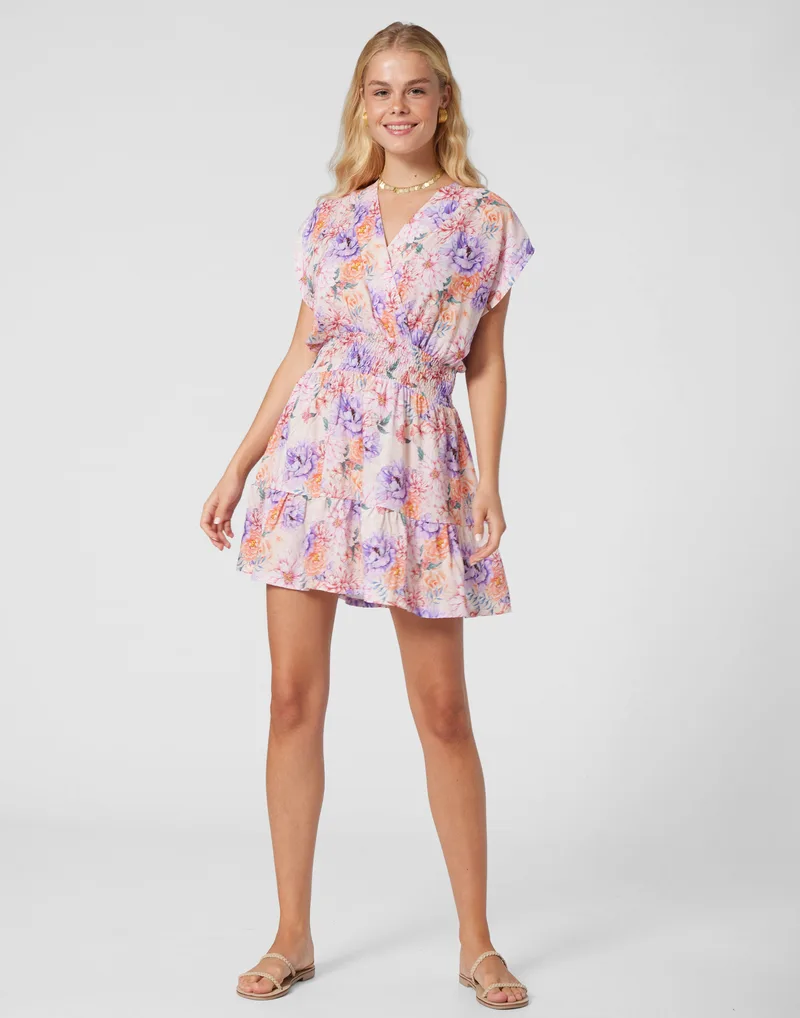 WOMEN'S SHORT DRESS ROMANTIC