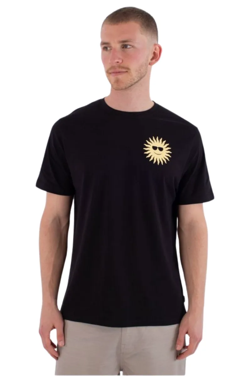 Hurley PRINTING PRESS FOMO Ανδρικό Tee - Μαύρο-MTSEUED0009-BLACK