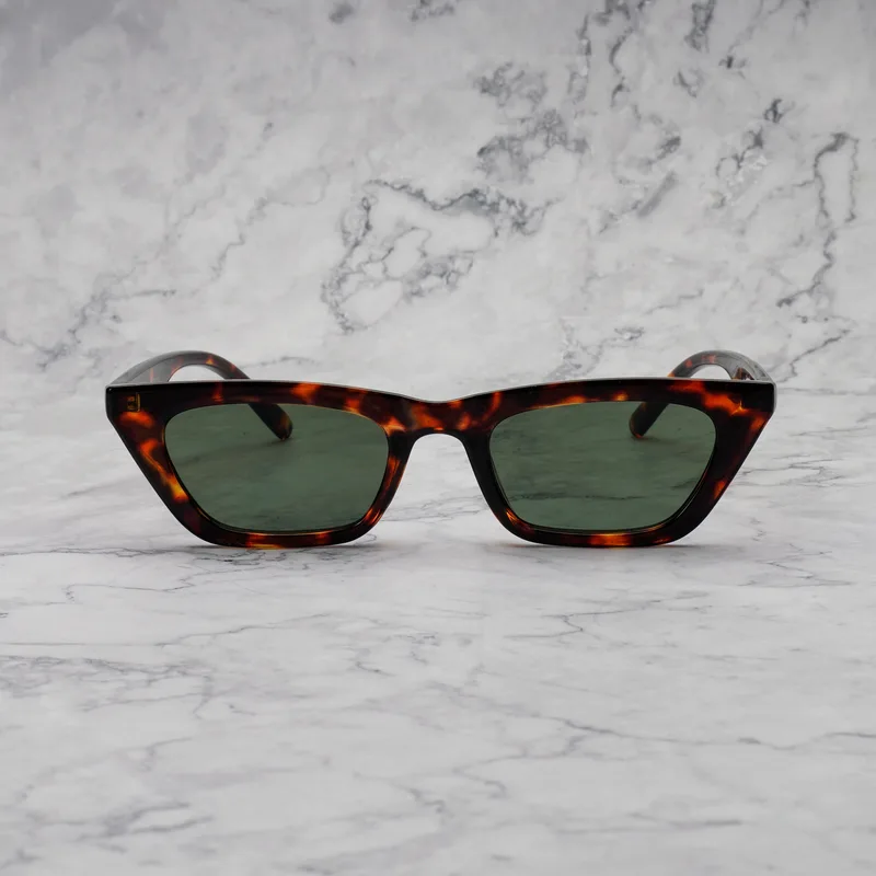 KAT 24EP3 - KAT - TORTOISE - GREEN Sunglasses | Tortoise | Green Shades | Explicit Poets Sunglasses