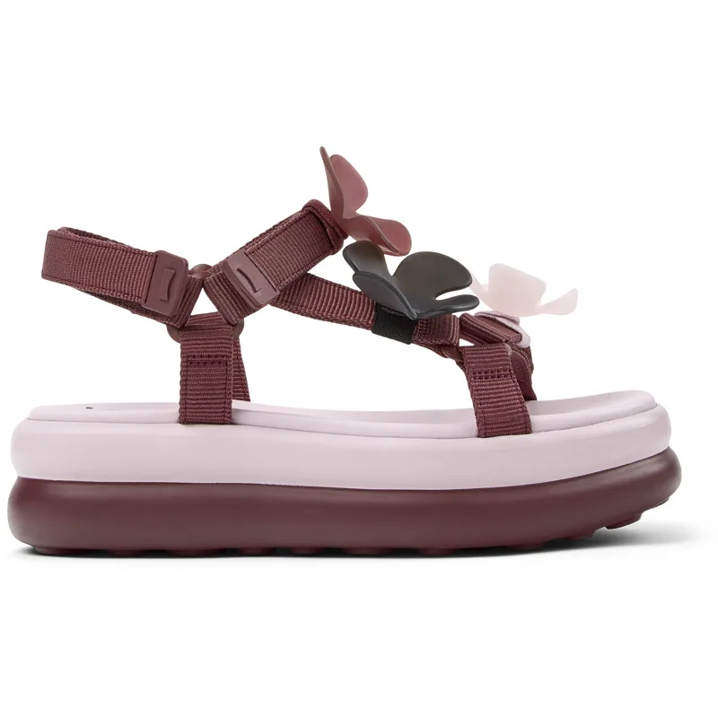 CAMPER Twins - Casual παπούτσια Για Γυναικεία - Μπορντό, Μέγεθος 41, Cotton fabric