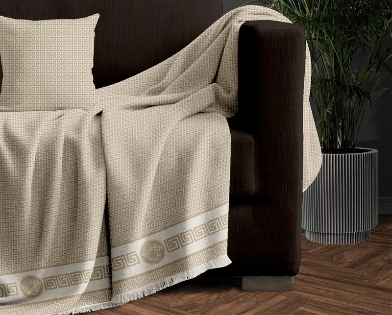 Ριχτάρι Πολυθρόνας Makis Tselios Meandros Beige1 180Χ180
