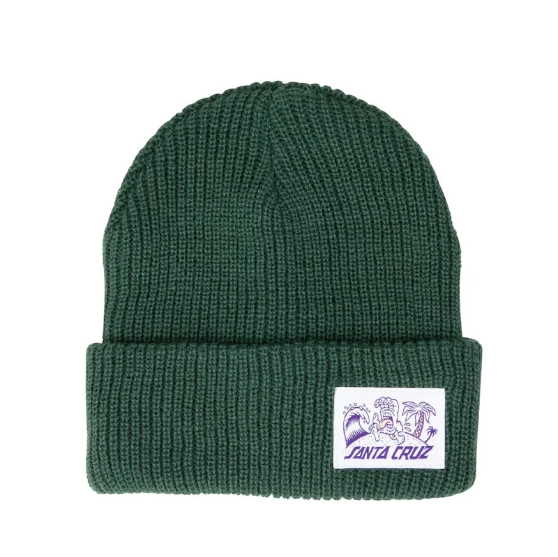 Ανδρικό Beach Bum Label Σκουφάκι Πράσινο Santa Cruz SCABNE0266-CEDAR
