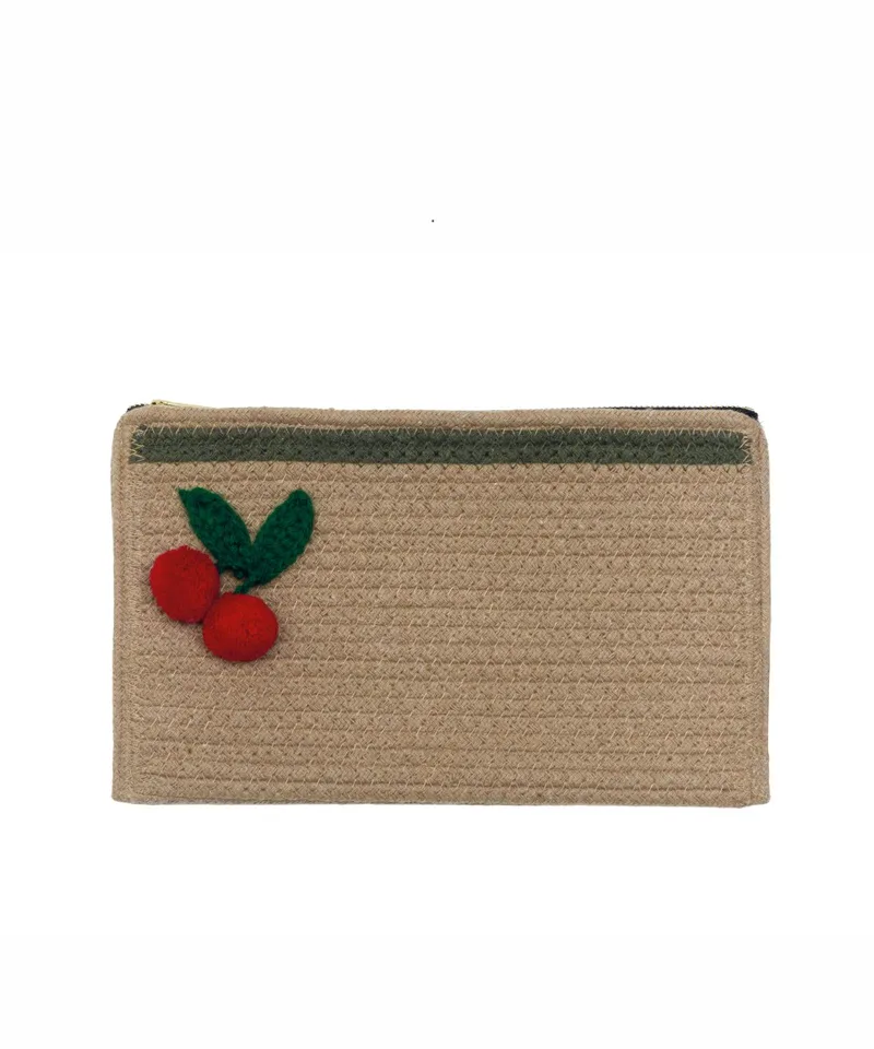 Νεσεσέρ Παραλίας Kentia Purse 266 Μπεζ-Green 30x18