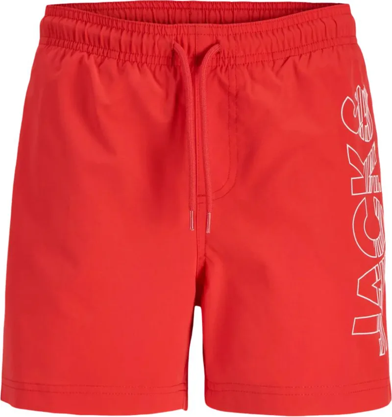 ΜΑΓΙΟ BOXER JACK - JONES JPSTMAUI WAVE LOGO 12291893 ΚΟΚΚΙΝΟ (128CM)-(8 ΕΤΩΝ)