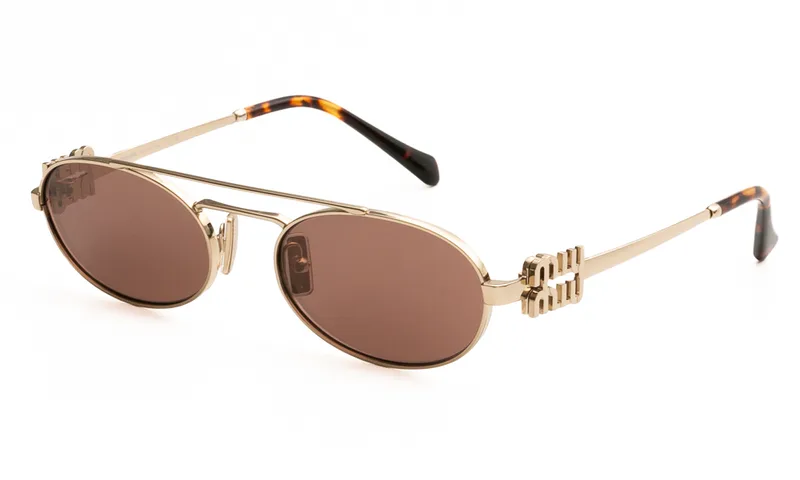 MIU MIU ΓΥΑΛΙΑ ΗΛΙΟΥ MIU MIU 54ZS ZVN70D 5319 54ZS Χρυσό