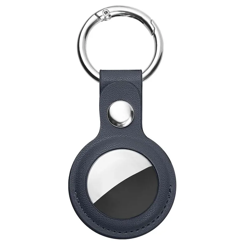 Θήκη Techsuit AirTag Leather Keychain Blue