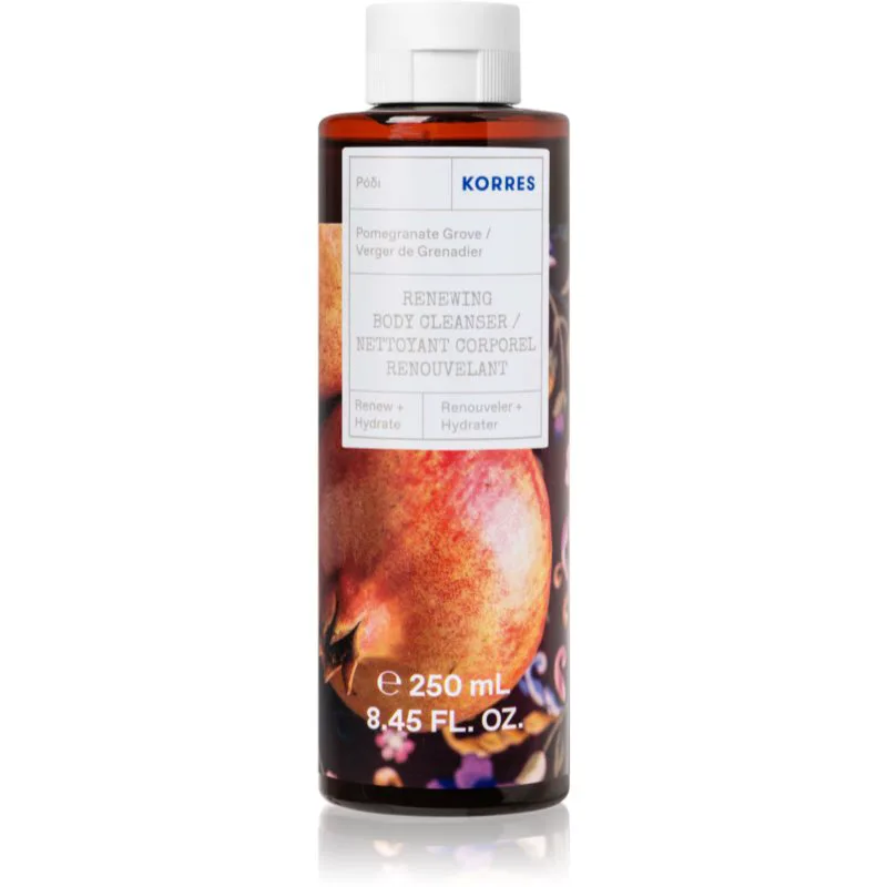 Korres Pomegranate δροσιστικό τζελ ντους 250 ml