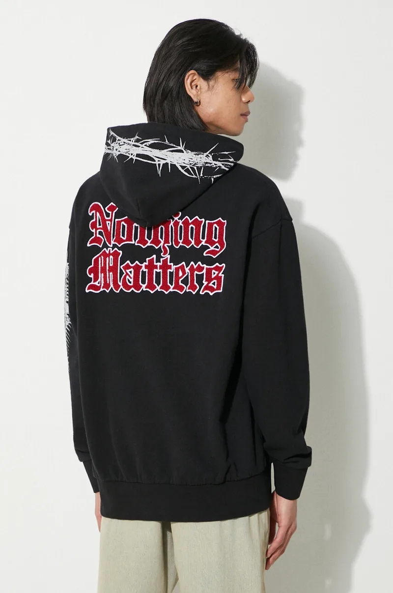 Βαμβακερή μπλούζα Aries Nothing Matters Embroidered