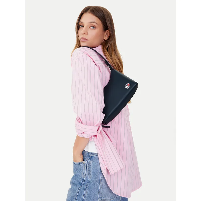 Τσάντα Tommy Jeans Tjw Cool Shoulder Bag AW0AW17873 Σκούρο μπλε