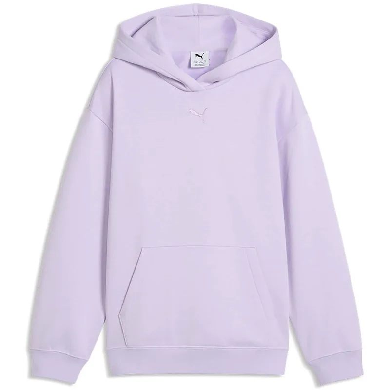 T-shirt με κουκούλα Puma Ess Centered Cat Logo Relaxed Hoodie Fl G