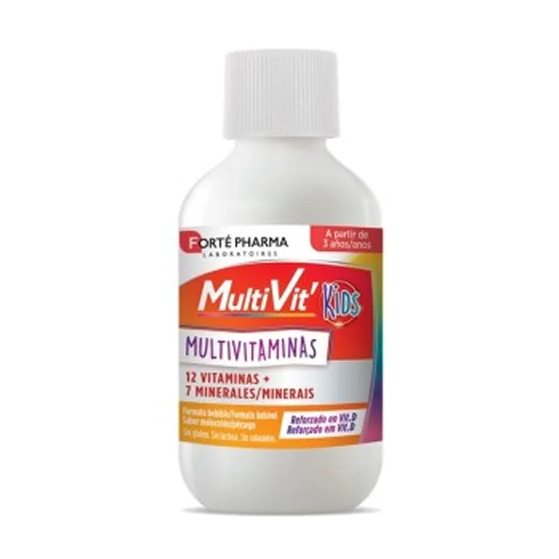 Forte Pharma Multivit children Peach flavour 150 ml
