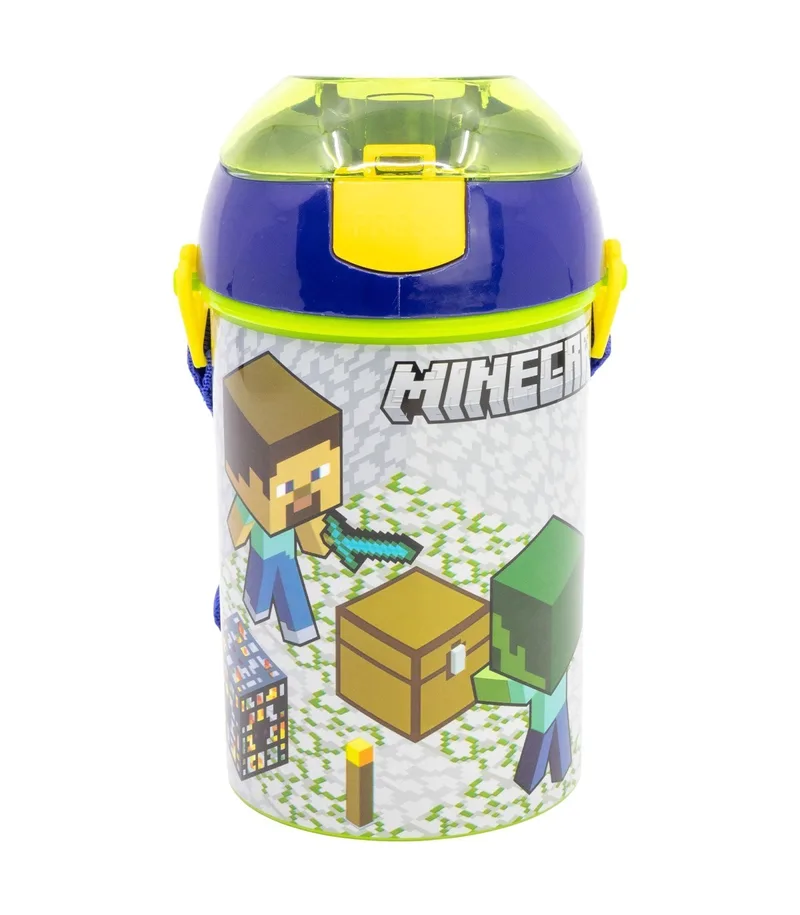 Pop Up Παγούρι Minecraft 450ml