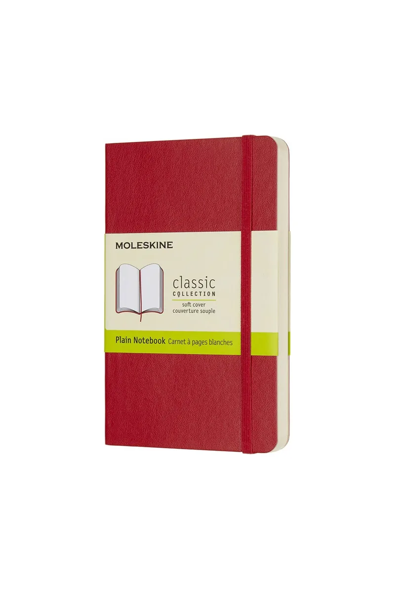 Moleskine σημειωματάριο Classic Plain Soft Pocket - QP613F2
