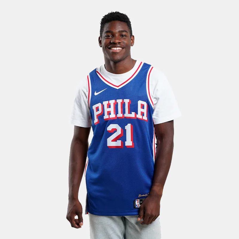 Nike NBA Joel Embiid Philadelphia 76ers Icon Edition Μπασκετική Φανέλα (9000177579_76015)
