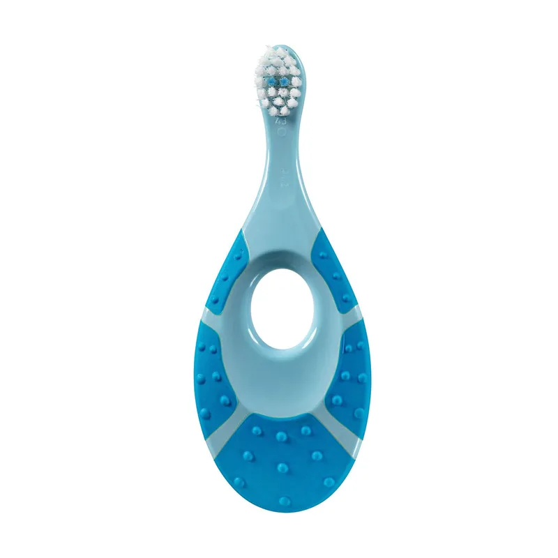 Jordan Step By Step Extra Soft 0-2 Years Βρεφική Μαλακή Οδοντόβουρτσα Κατάλληλη από 0 Έως 2 Ετών 1 Τεμάχιο - Γαλάζιο / Μπλε