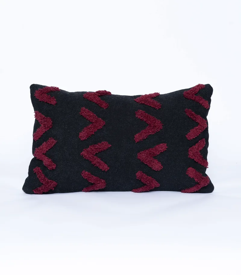 Μαξιλαροθήκη Διακόσμησης Palamaiki Mat Bordeaux 30x50