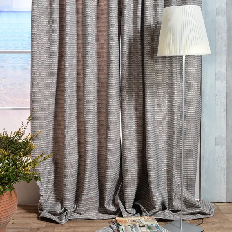 Κουρτίνα Badalona 05 (έτοιμη ραμμένη) Teoran 140x260cm