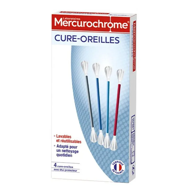 Mercurochrome Washable and Reusable Ear Care x4