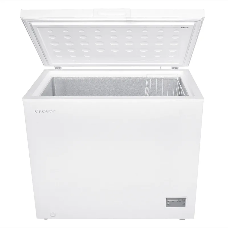 Crown CHF201 E Καταψύκτης Μπαούλο 198lt, E (85x91x55cm) Λευκός CHF201 E
