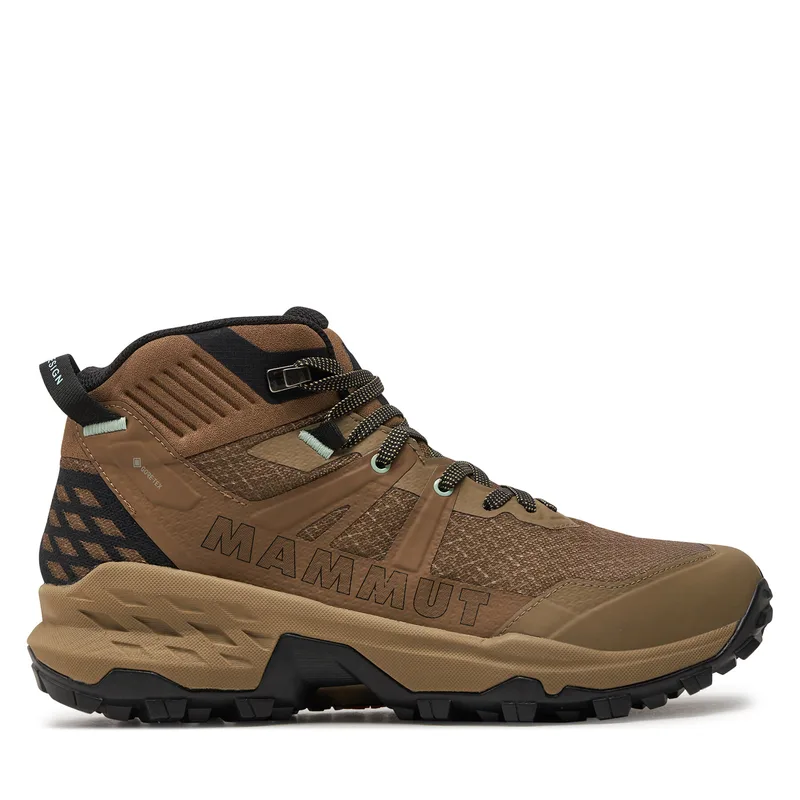 Παπούτσια πεζοπορίας Mammut Sertig II Mid GTX GORE-TEX 3030-04840-7493 Καφέ