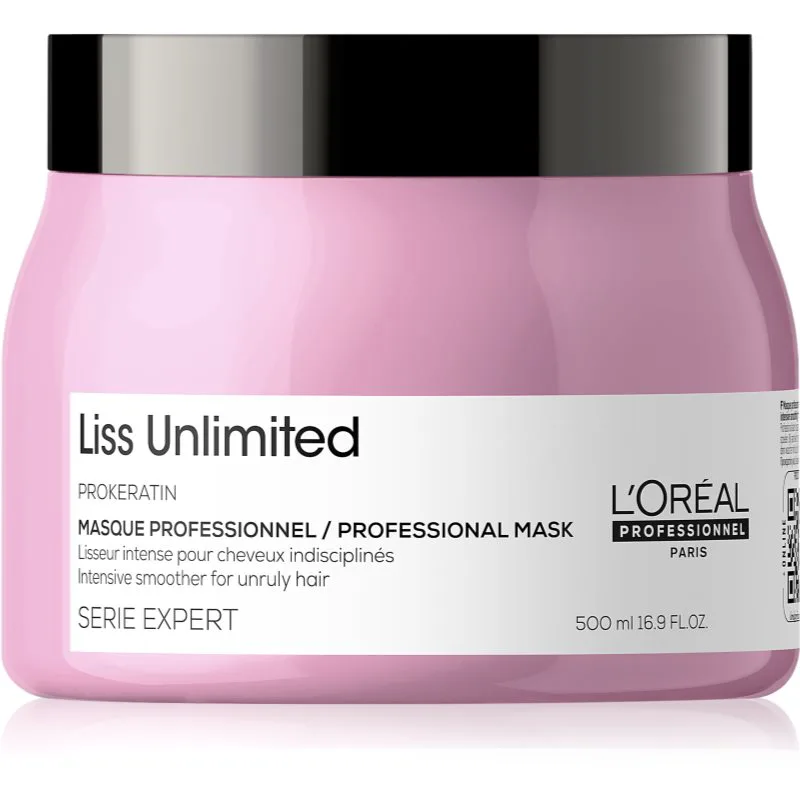 L’Oréal Professionnel Serie Expert Liss Unlimited λειαντική μάσκα για ατίθασα μαλλιά 500 ml