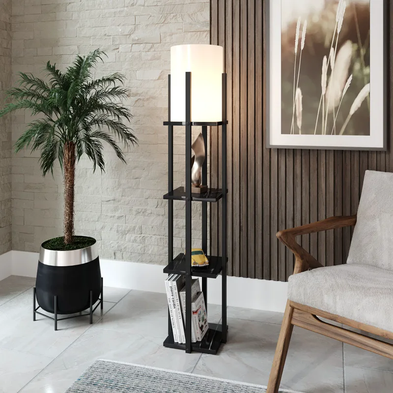 Φωτιστικό Δαπέδου Nora - Black 390Flh1149 (21x21)