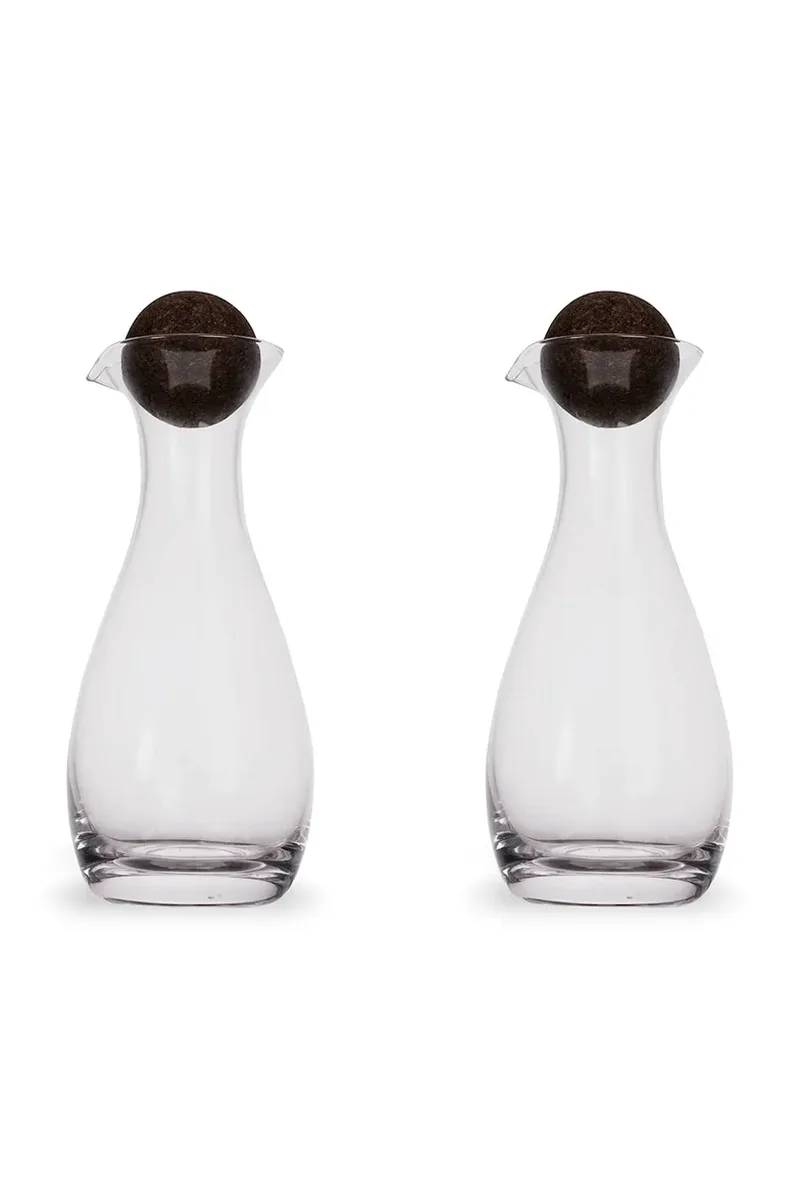 Ένα μπουκάλι λάδι και ξύδι Sagaform Nature 300 ml 2-pack
