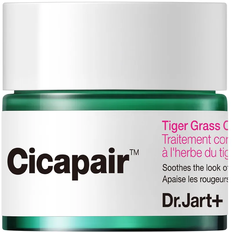 Dr.Jart+ Cicapair Tiger Grass Color Correcting Face Treatment Κρέμα Προσώπου με Νιασιναμίδη & Σύμπλοκο Tiger Grass για Κάλυψη της Ερυθρότητας & Φυσική - Υγιή Όψη, Κατάλληλη για Ερεθισμένο Δέρμα 15ml