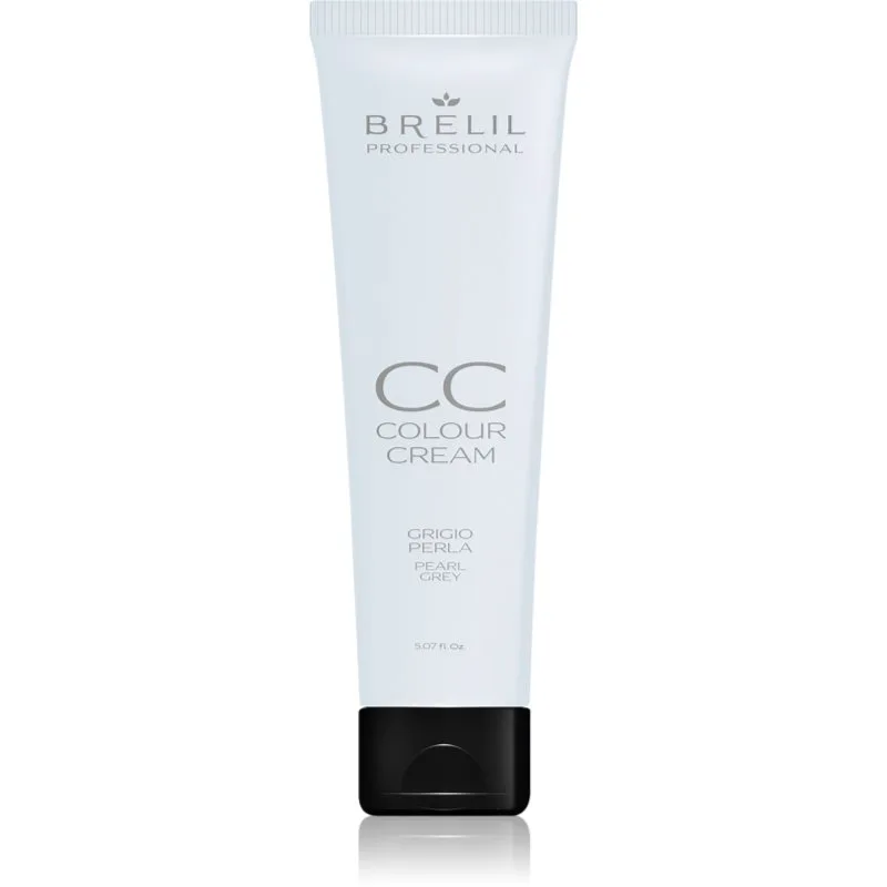 Brelil Professional CC Colour Cream κρέμα βαφής για όλους τους τύπους μαλλιών απόχρωση Pearl Grey 150 ml