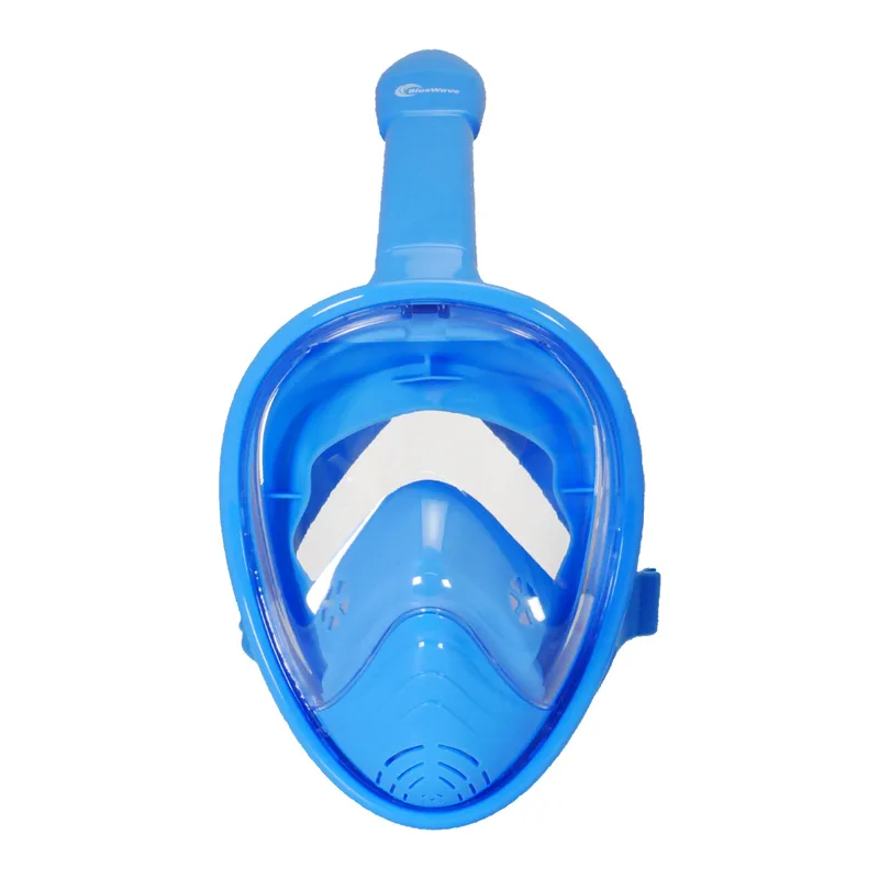 Μάσκα Θαλάσσης Full Face Blue Wave Junior Full Face Μπλε/Πορτοκαλί 61061