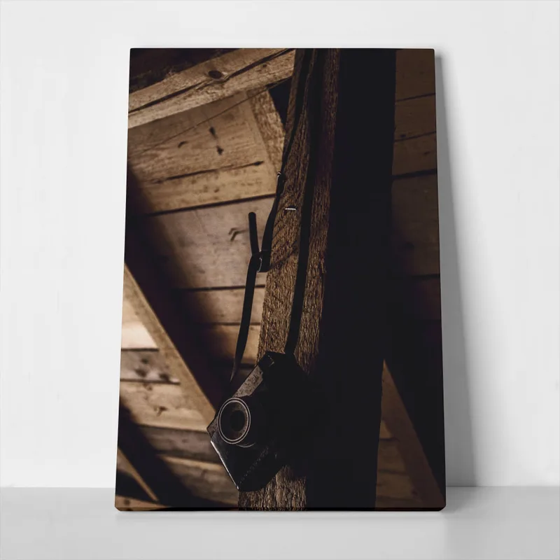 Πίνακας σε Καμβά RUSTIC FARMHOUSE CAMERA