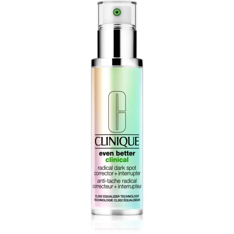 Clinique Even Better™ Clinical Radical Dark Spot Corrector + Interrupter λαμπρυντικός ορός για την αντιμετώπιση των καφέ κηλίδων 50 ml
