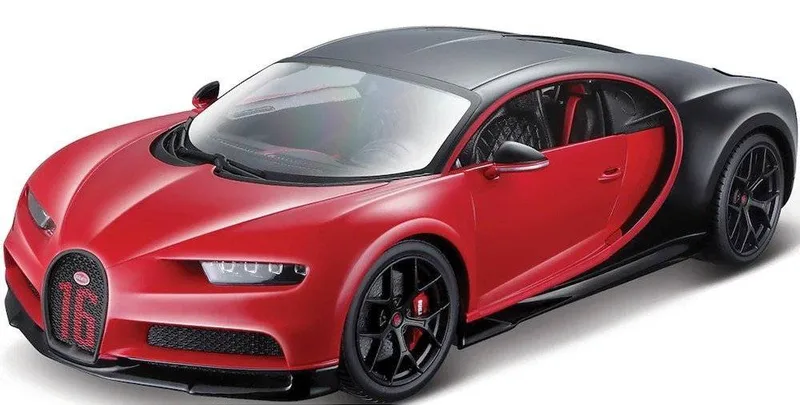 ΟΧΗΜΑ BUGATTI CHIRON SPORT RED BBURAGO ΜΕΤΑΛΛΙΚΟ ΑΝΤΙΓΡΑΦΟ 1:18 ΚΟΚΚΙΝΟ (18/10045)