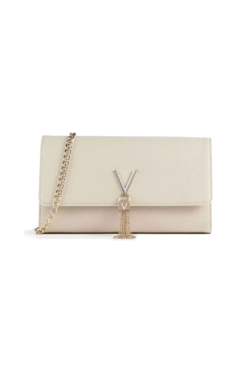 Valentino γυναικεία τσάντα crossbody "Divina" - 74LVBS1R401G/DI Μπεζ