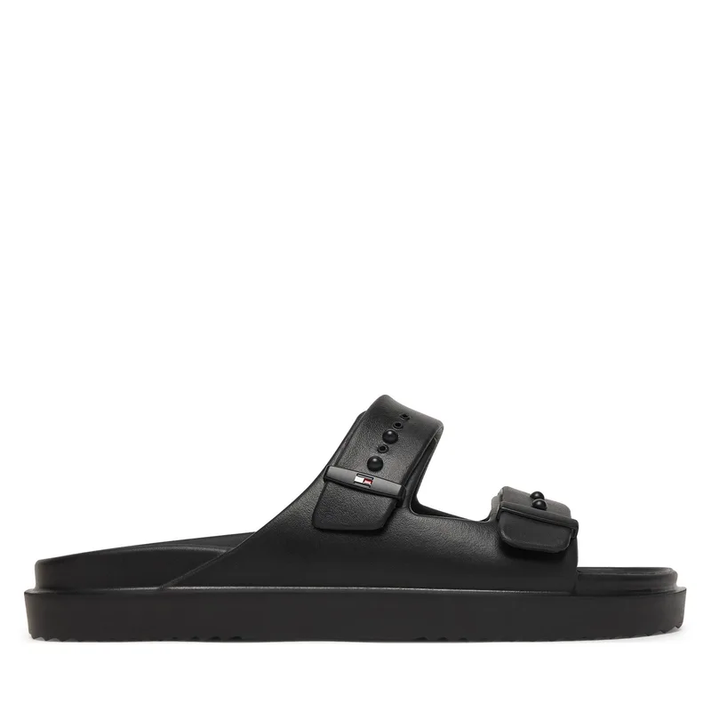 Παντόφλες Tommy Hilfiger Light Adjustable FM0FM05757 Μαύρο