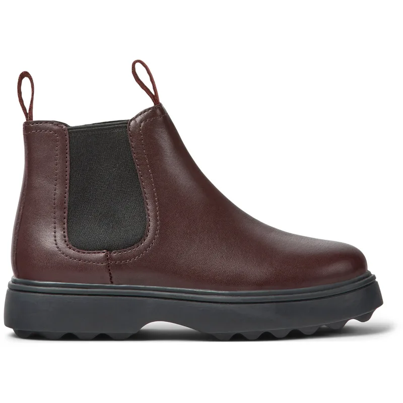 CAMPER Norte - Μπότες Για Κορίτσια - Μπορντό, Μέγεθος 30, Smooth leather