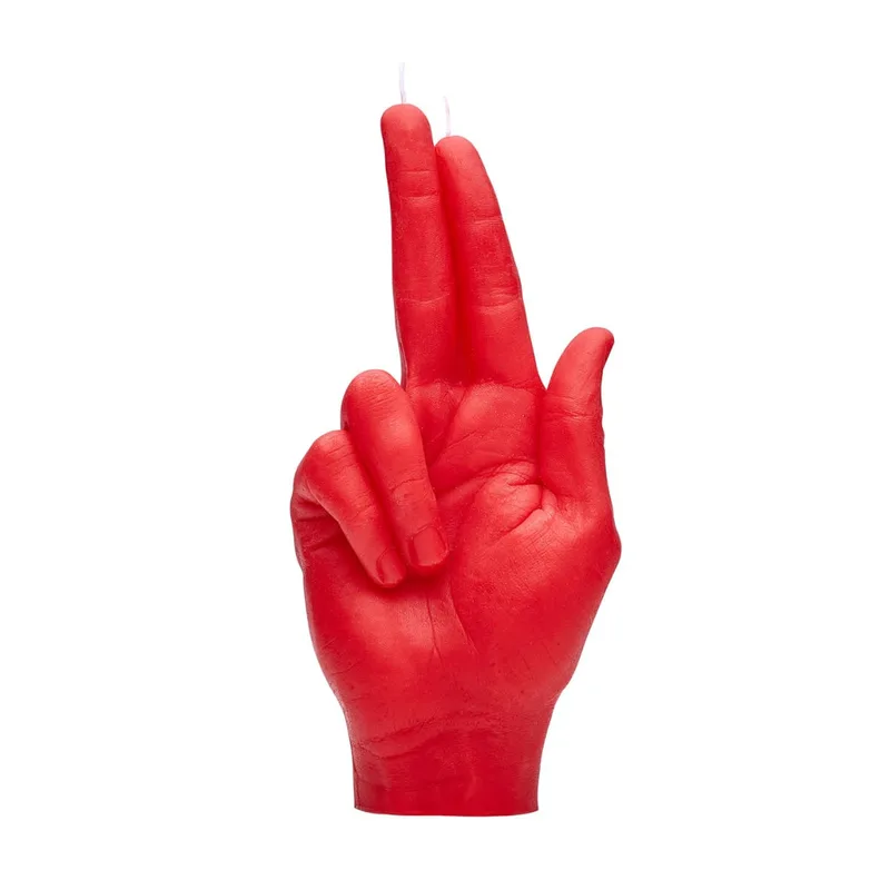 Κερί χειρονομίας, Gun Fingers 360gr-Κόκκινο