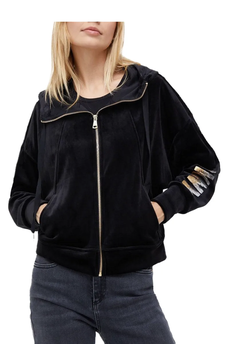 Ζακέτα DKNY Hoody Logo P2MHFHLI-BGD Γυναικείο