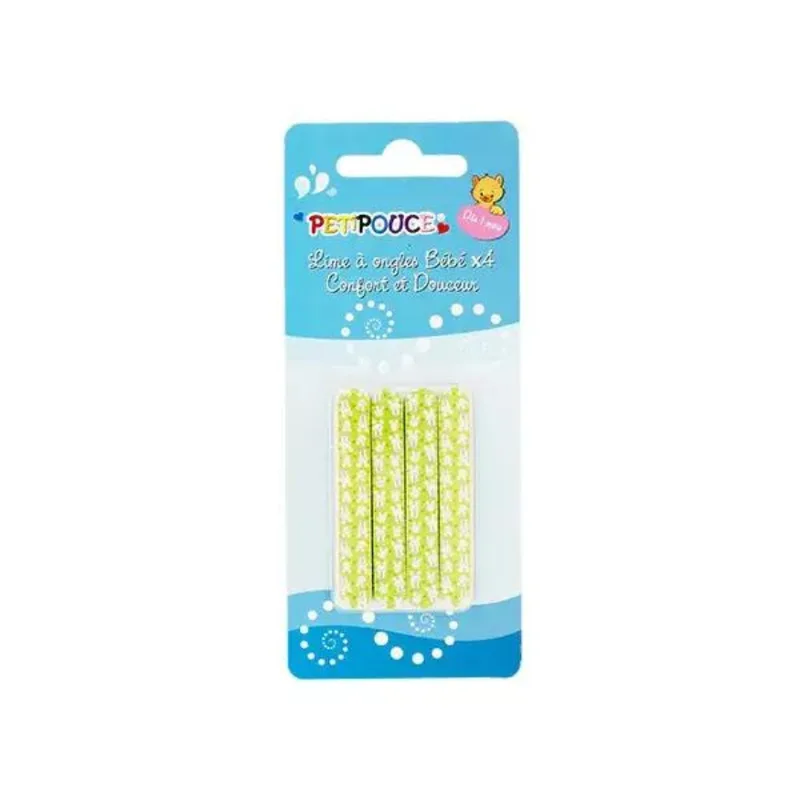 Estipharm Nail Files Bebe X4 Pollicino 1 Month E +