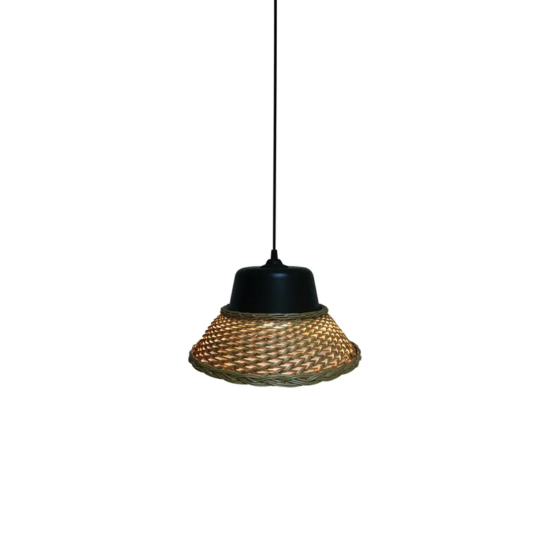 Φωτιστικό Οροφής Μονόφωτο Homelighting Mine 77-3636 Beige/Black