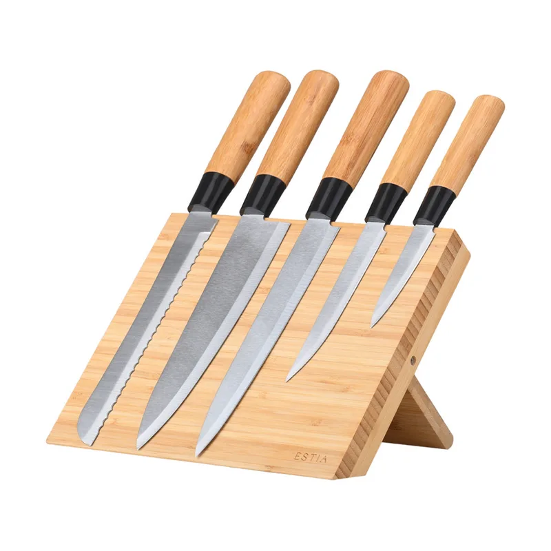 Μαγνητική Βάση Bamboo Για Εργαλεία Κουζίνας 24x15x15εκ. Essentials Estia 01-30735 (Υλικό: Bamboo) - estia - 01-30735