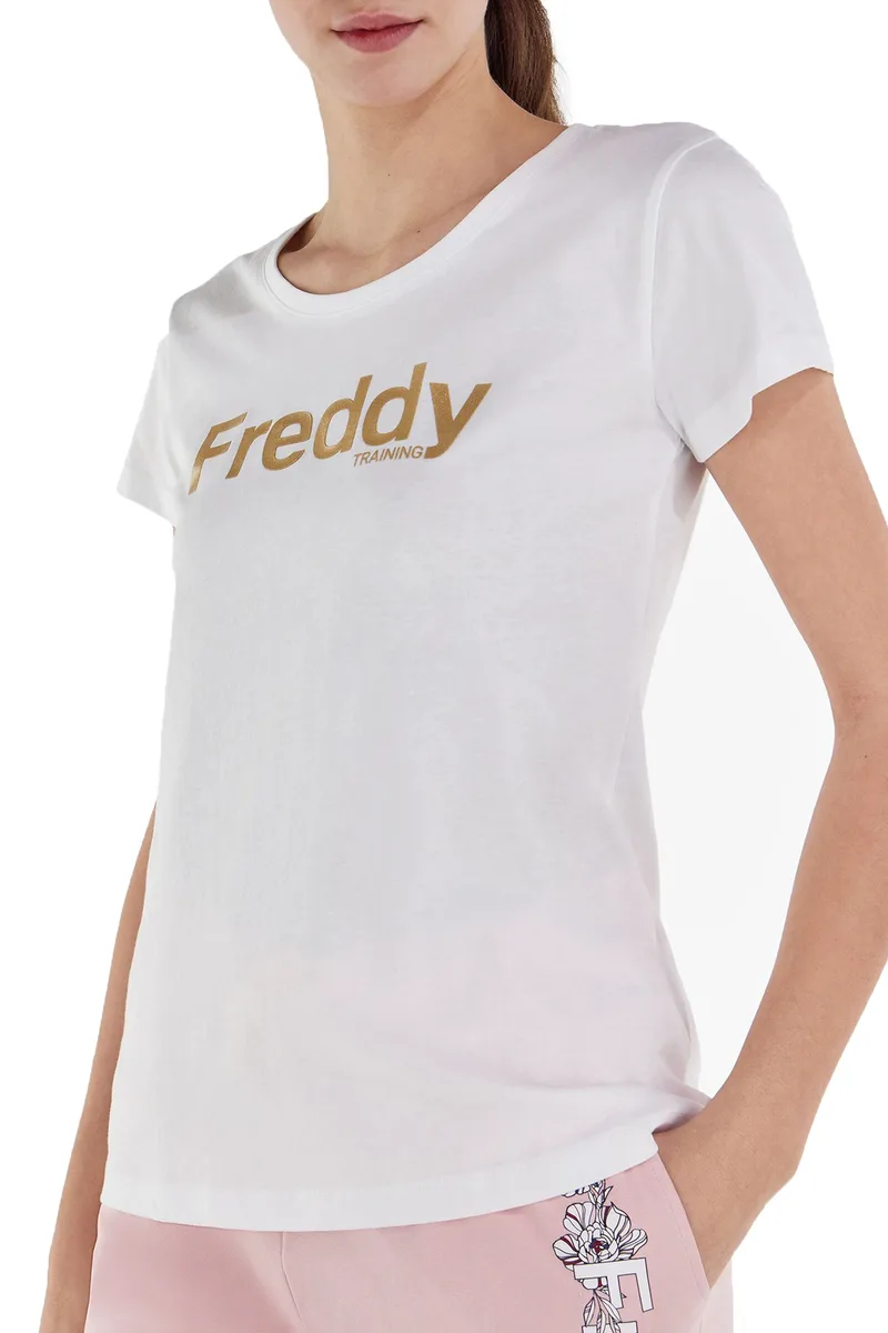 Μπλούζα Κοντομάνικη Freddy Training S2WTRT1-WO Γυναικείο