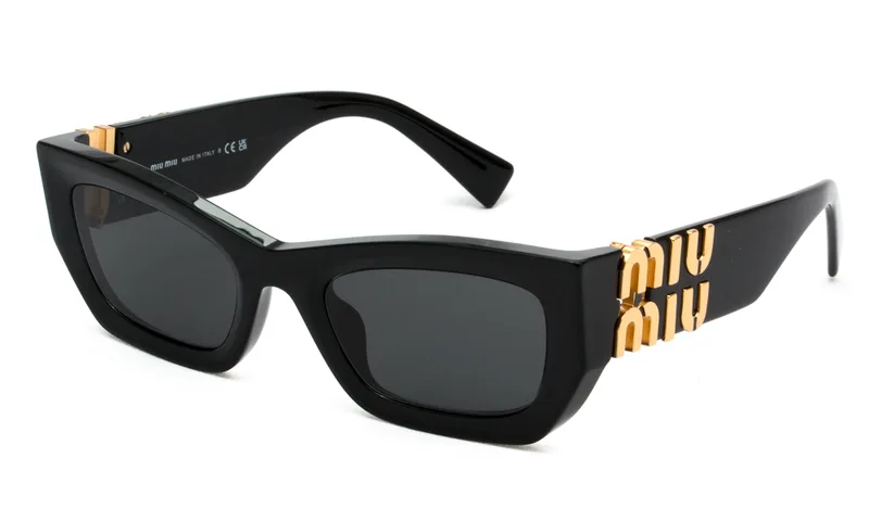 MIU MIU ΓΥΑΛΙΑ ΗΛΙΟΥ MIU MIU 09WS 1AB5S0 5322 09WS Μαύρο