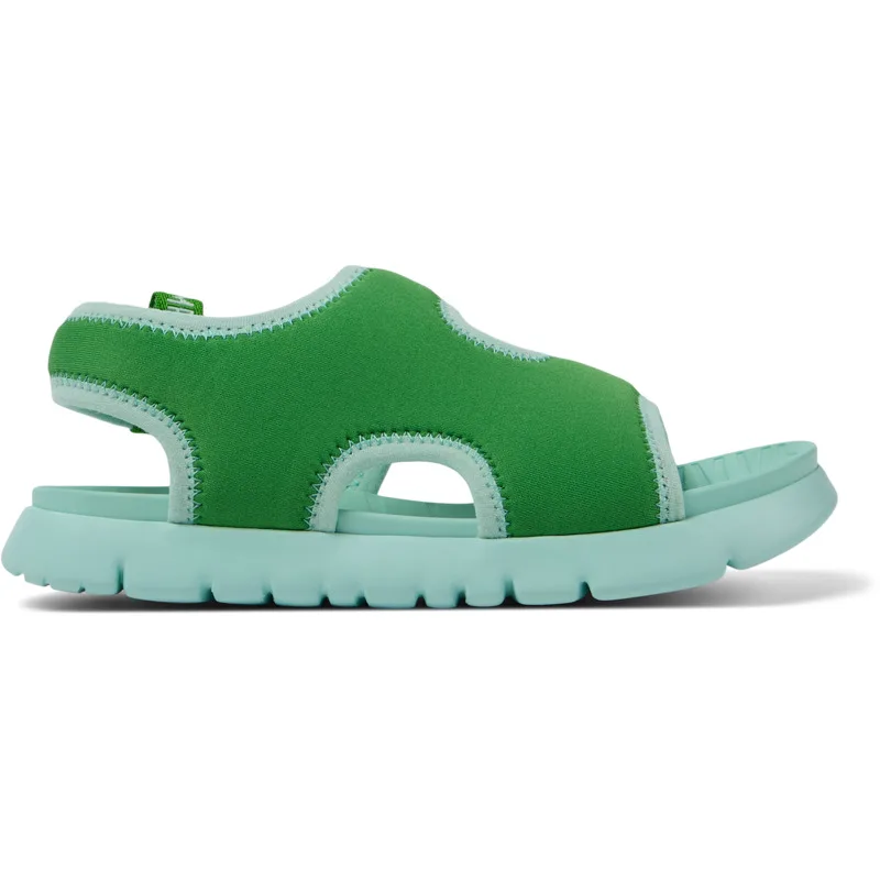 CAMPER Oruga - Πέδιλα Για Κορίτσια - Πράσινο, Μέγεθος 36, Cotton fabric
