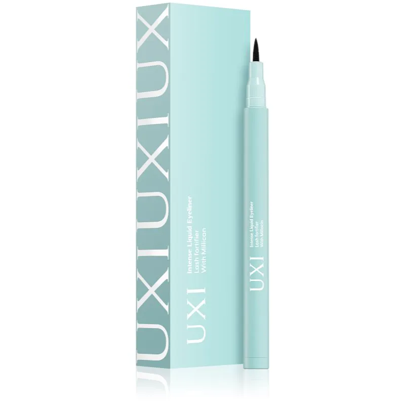 UXI BEAUTY Intense Liquid Eyeliner υγρό λάινερ ματιών απόχρωση Black 1 τμχ